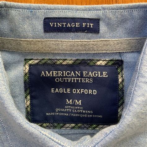 american eagle vintage fit shirt.